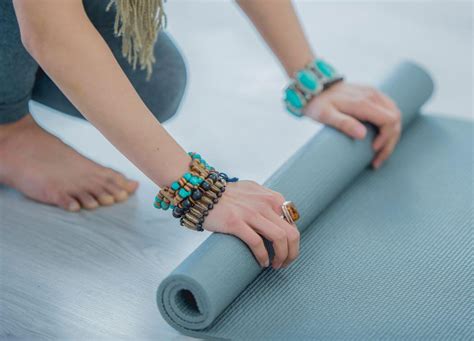 best way to store yoga mat